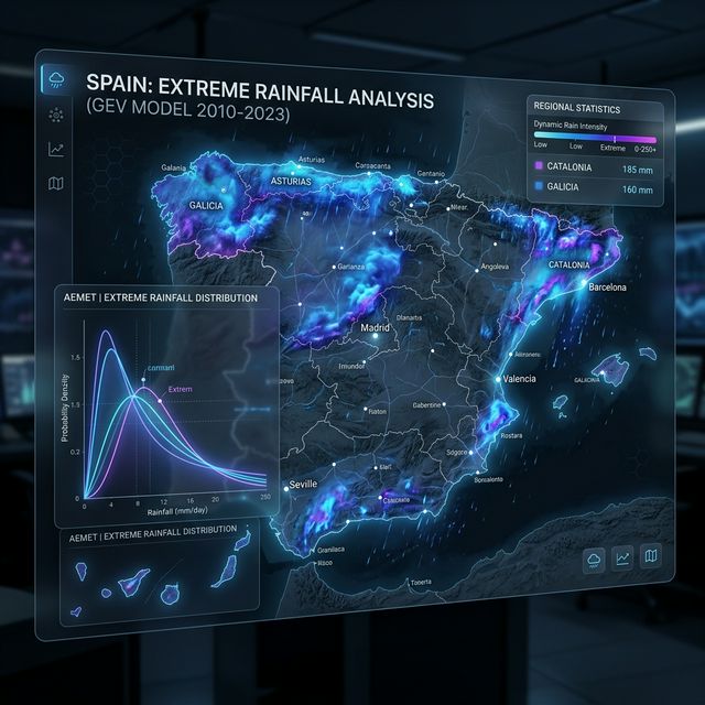 Extreme Rainfall Prediction Visualization